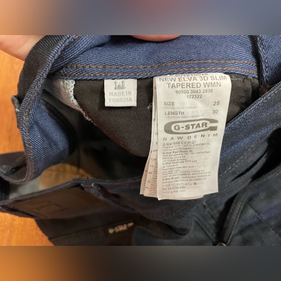 G STAR New Elva 3D Slim Tappered Jeans - Picture 4 of 9